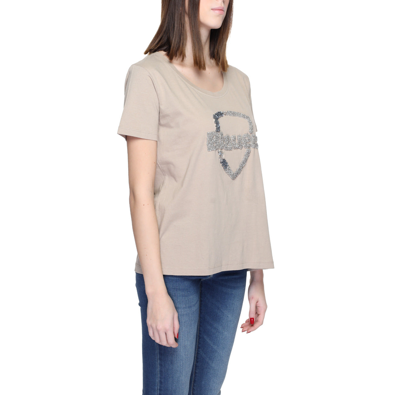 Blauer Femme T-Shirts
