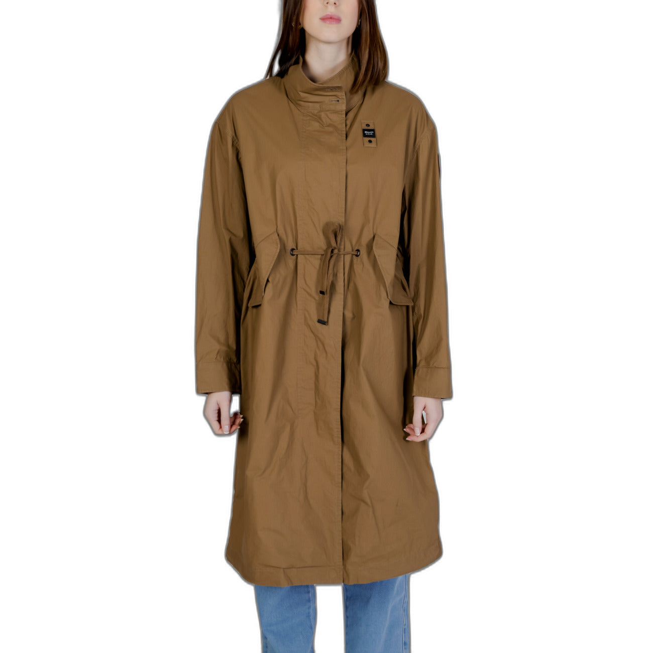 Blauer Femme Jaquettes
