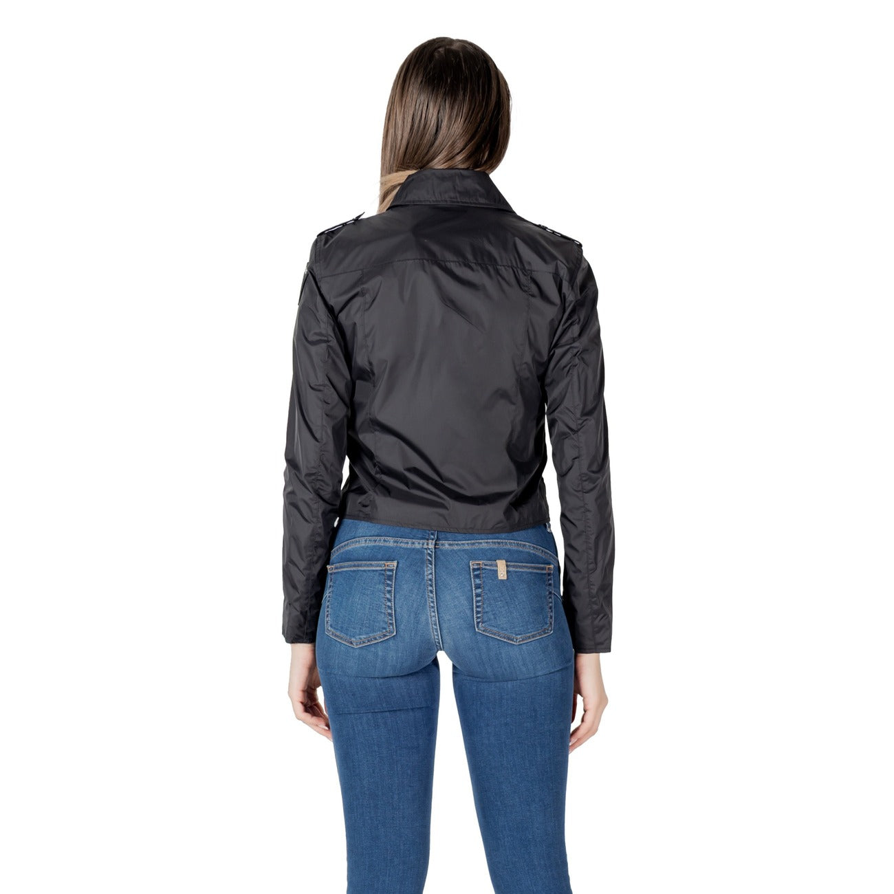 Blauer Femme Jaquettes