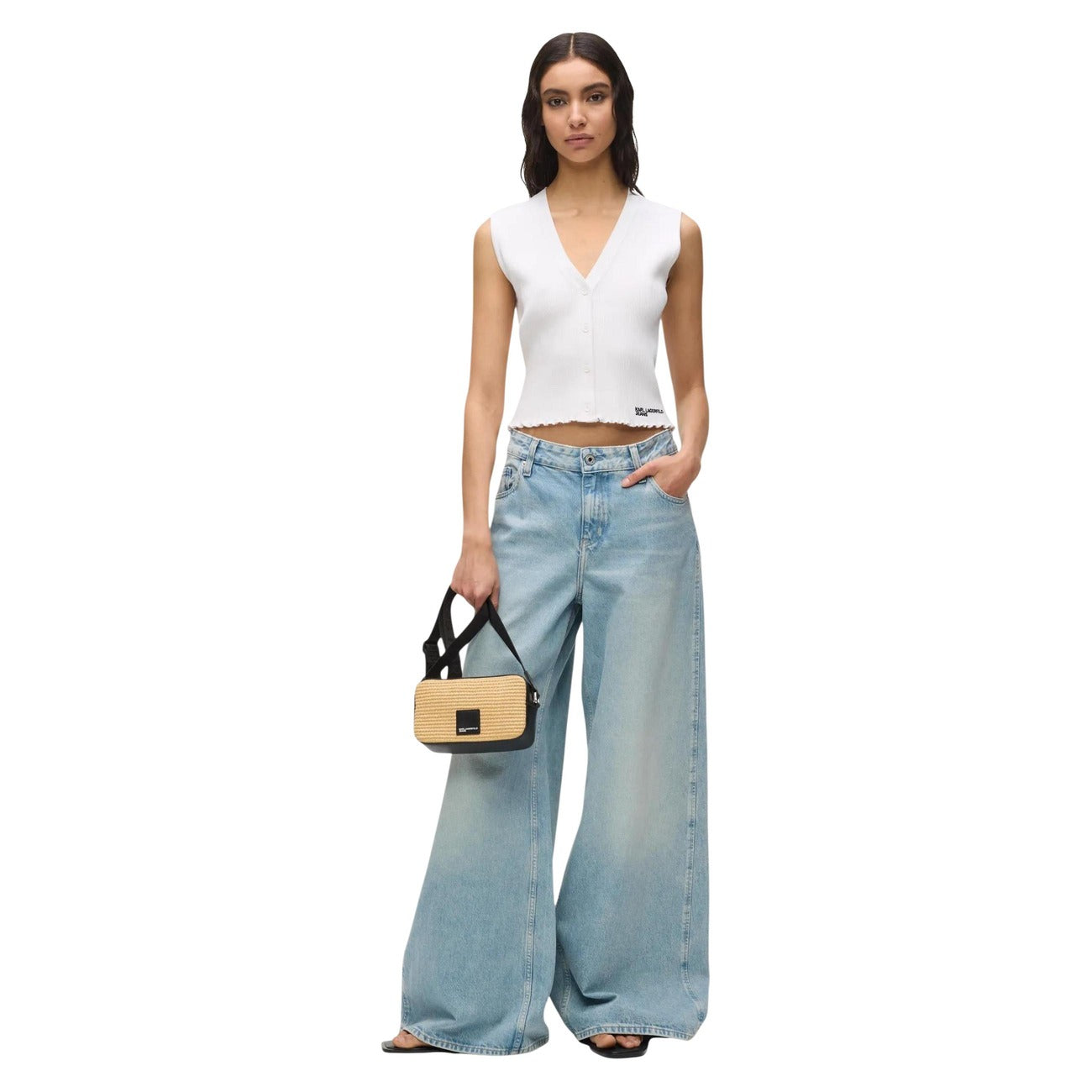 Karl Lagerfeld Jeans Femme Debardeurs